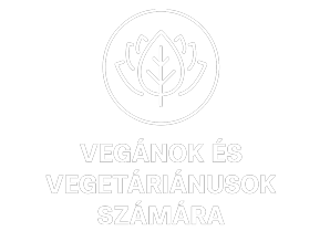 Natural Pharmaceuticals Hepactum FORTE Grafikus stílusú levél ikon zöld háttérrel, felirattal: „Vegánok és vegetáriánusok számára”